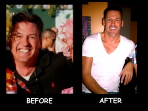 personal trainer in las vegas Before after of Tom M.