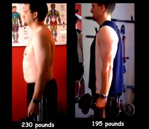 jerrrodbeforeafter las vegas personal trainer client